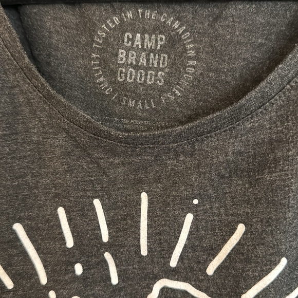 Camp Brand tee shirt size S relaxed fit - Picture 2 of 2
